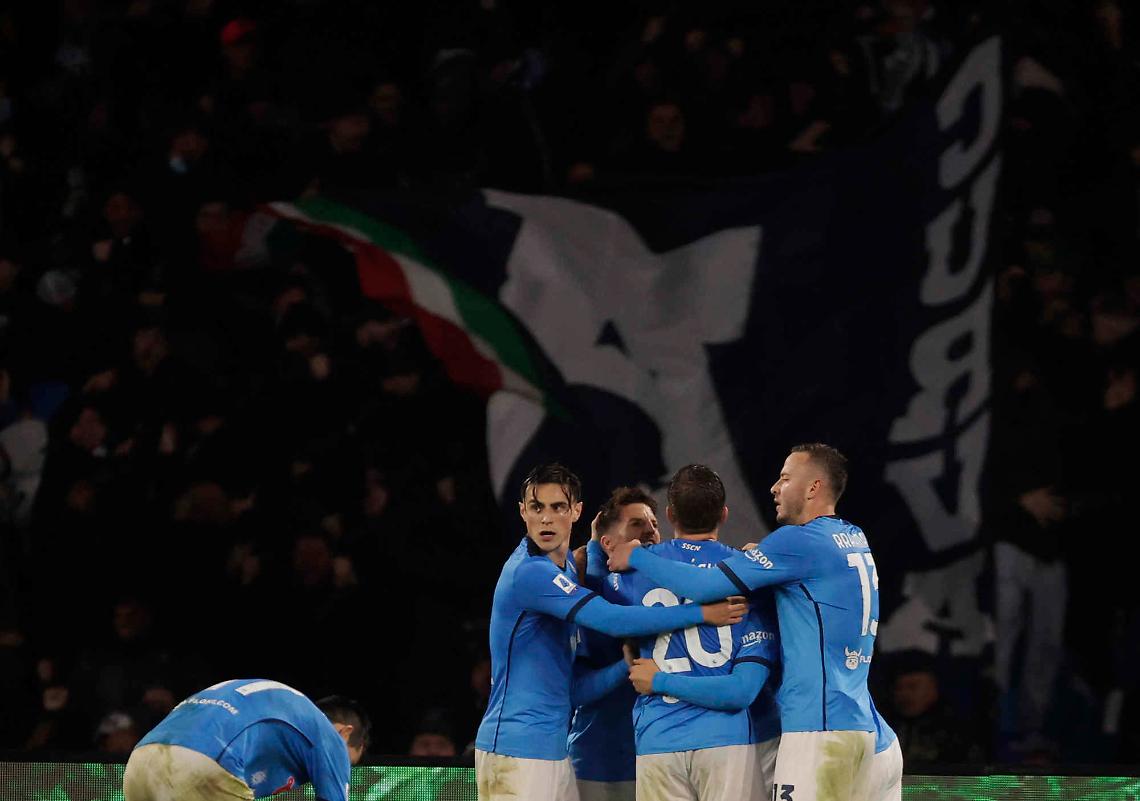 Napoli-Atalanta 2-3: azzurri terzi