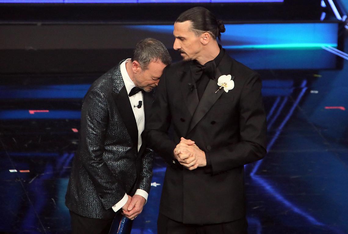 Sanremo 2021, Ibrahimovic in ritardo: incidente in autostrada. Ermal Meta ancora primo in classifica