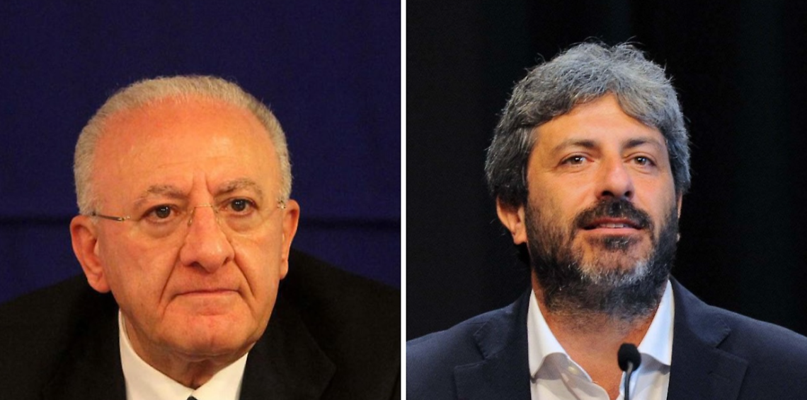 Pd lavora a coalizione ampia tra l'incognita De Luca e l'ipotesi Fico