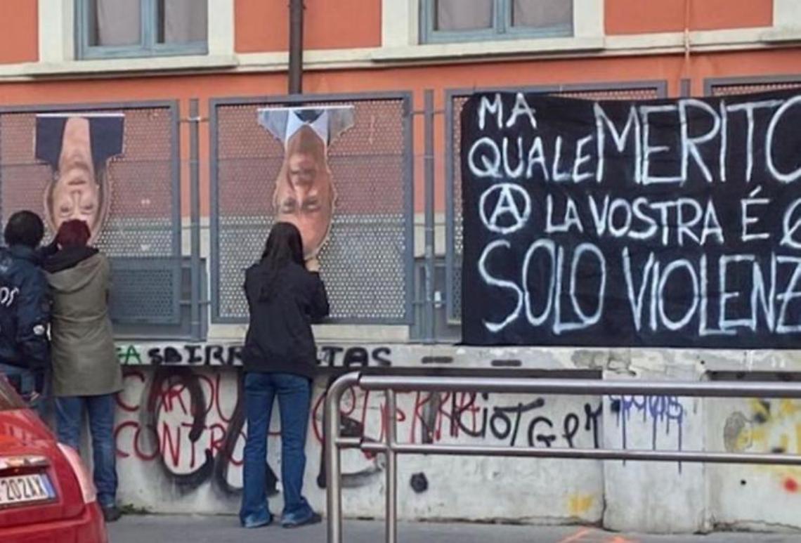 Liceo Carducci, preside condanna striscione: no a curve violente