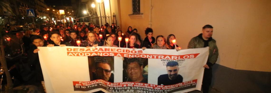 Napoletani scomparsi, famiglie offrono due milioni di pesos