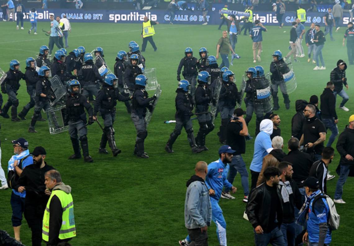 Udine, 15 persone ferite allo stadio