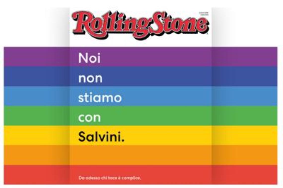 Rolling Stone, copertina contro Salvini