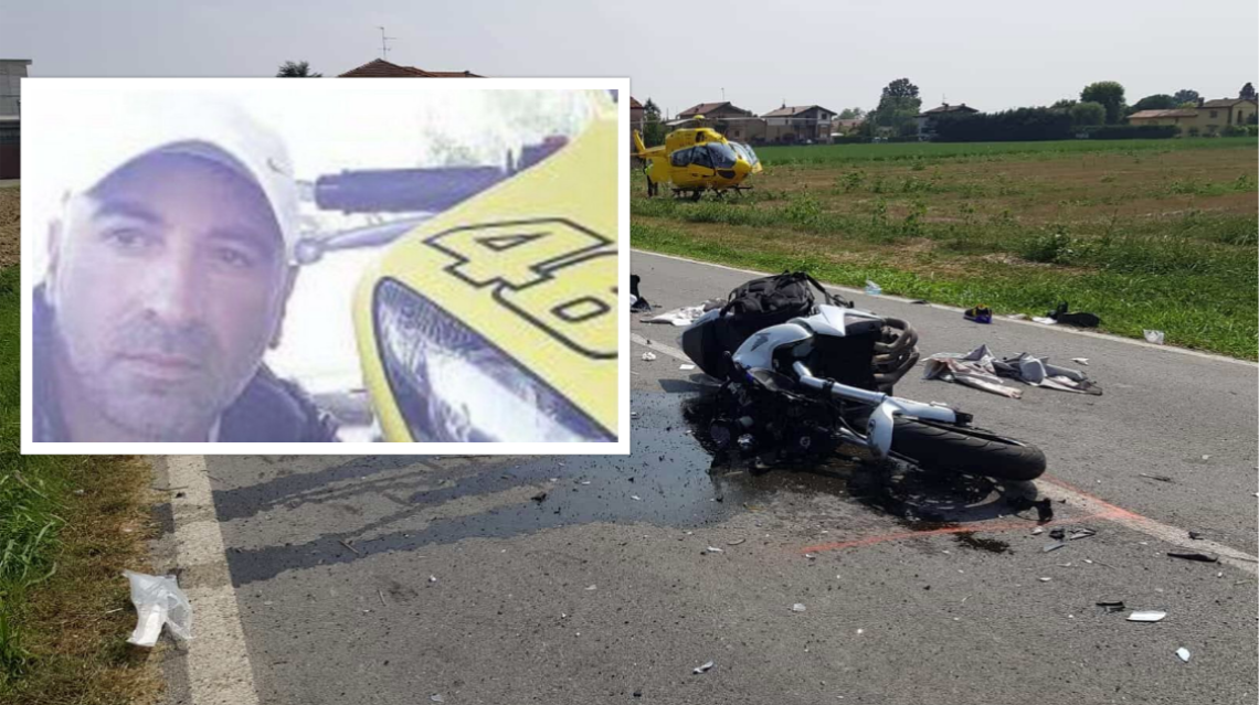 Terribile schianto in moto, Aniello muore a 44 anni schiacciato da un furgone