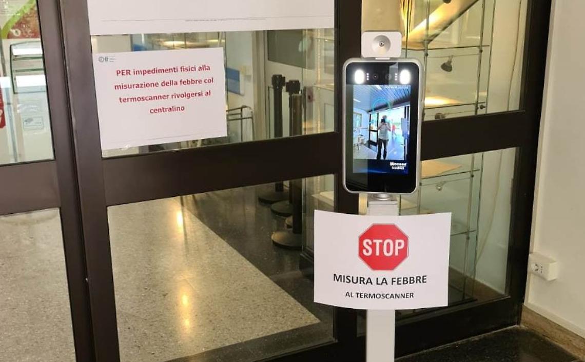Campania, fondi ai presidi per i termoscanner