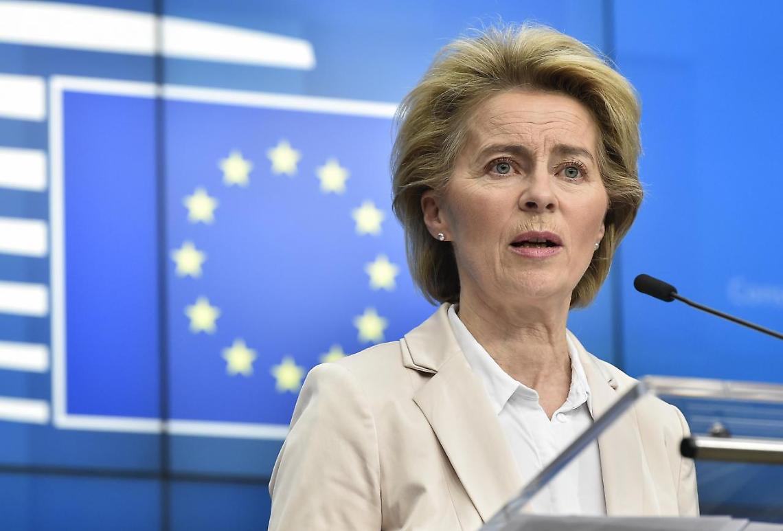 Covid, von der Leyen in autoisolamento