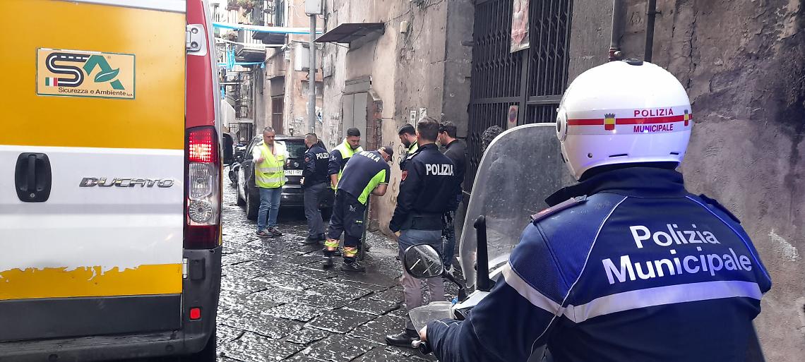 Sicurezza e legalità, controlli a Capodimonte