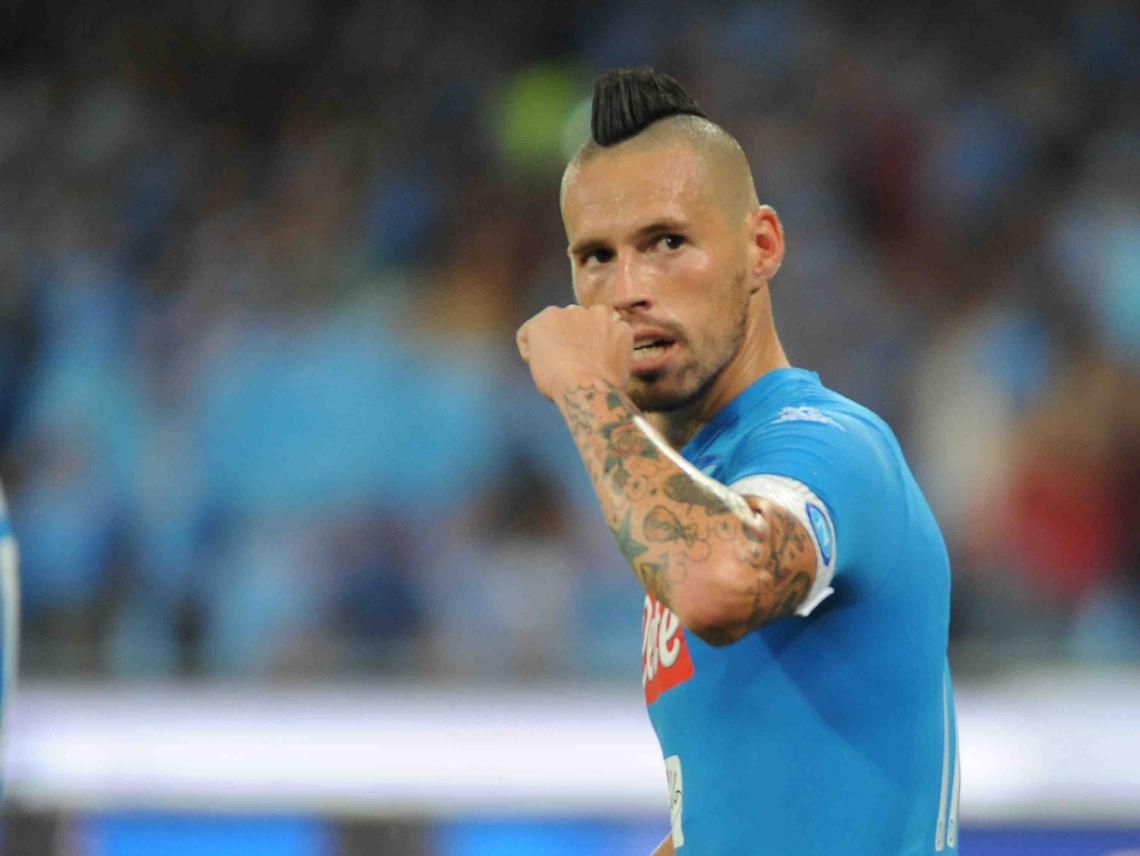 Napoli-Lazio finisce 1-1: segna Hamsik, risponde Keita