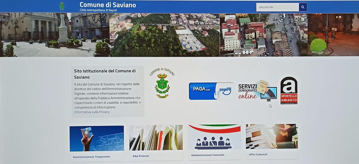 Comune di Saviano, dallo sportello a casa con un clik e lo Spid