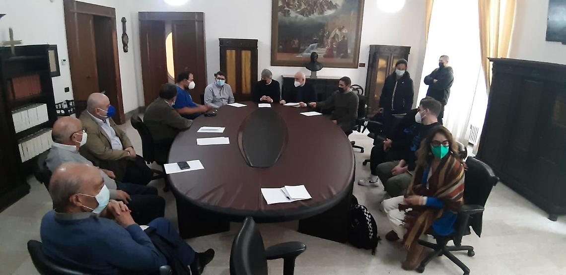 Comitato liberazione dalla camorra, incontro con Battaglia