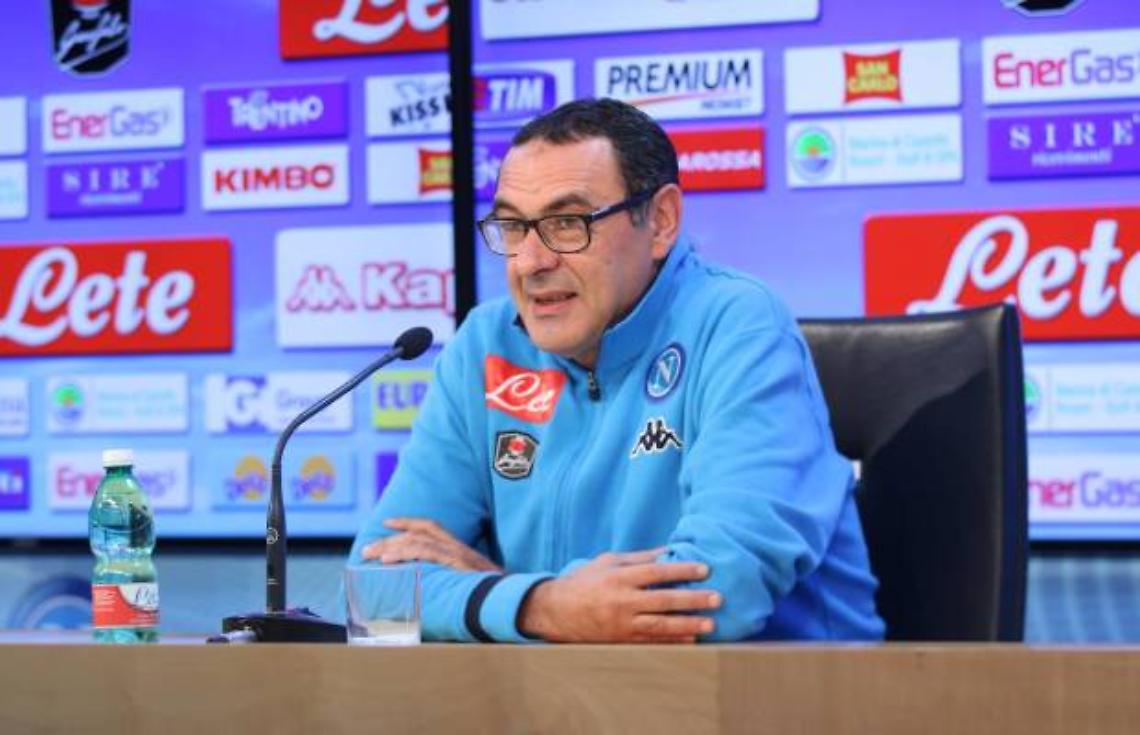 Sarri: «Non pensiamo al Real ma solo alla Samp. Pavoletti? Una alternativa in più»