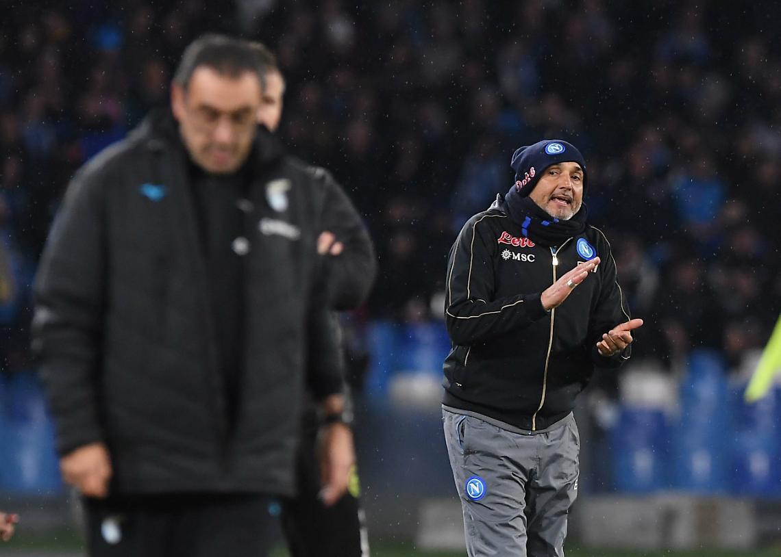 Sarri: "La vittoria sul Napoli è un pericolo: dopo il Milan non abbiamo vinto per quattro gare"