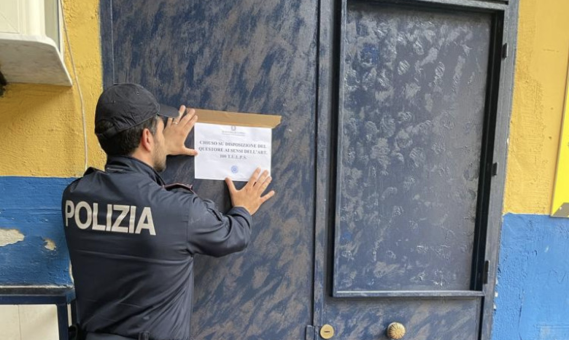 Somministra alcolici a minore, locale chiuso per 30 giorni