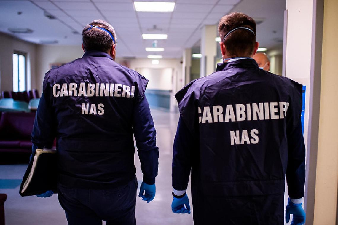 Controlli del Nas nelle mense ospedaliere, irregolari 18 su 22