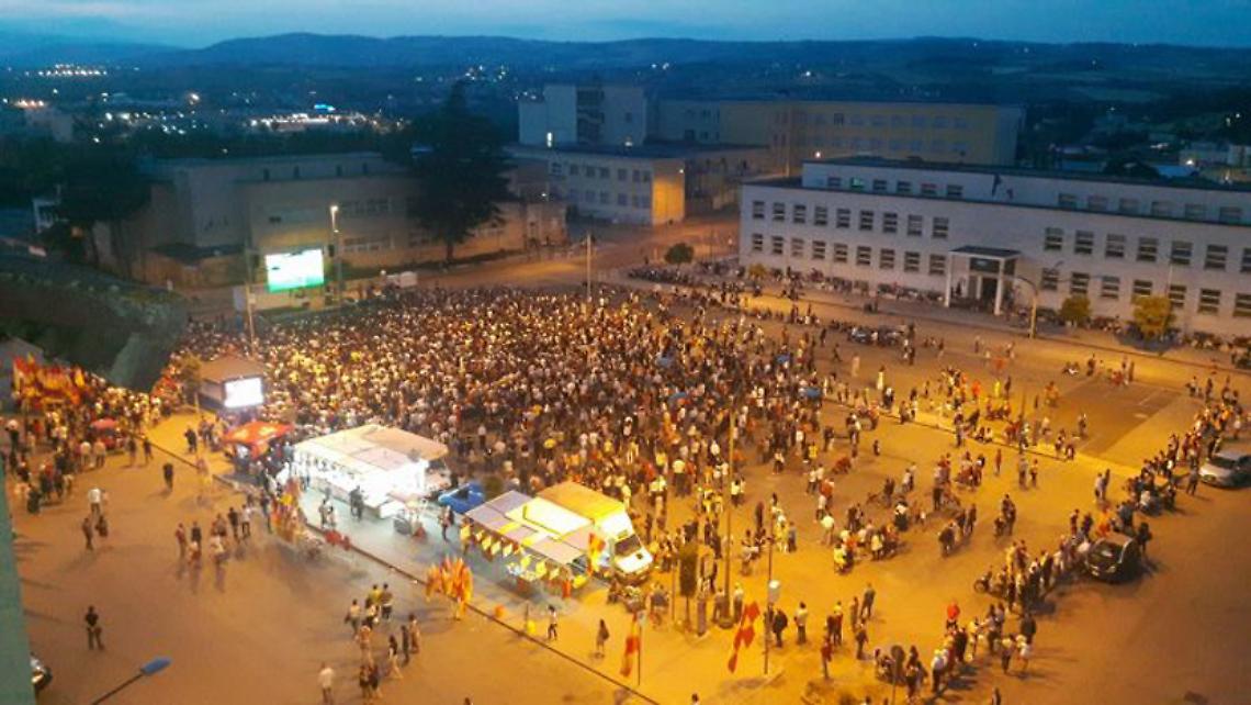 Benevento: niente maxischermo in piazza