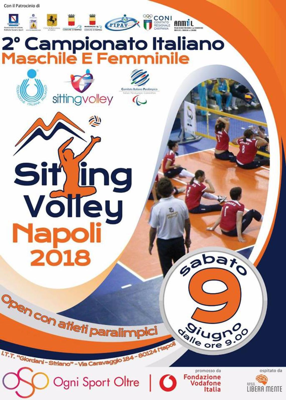 Su il sipario sul 2° campionato di sitting volley a Napoli