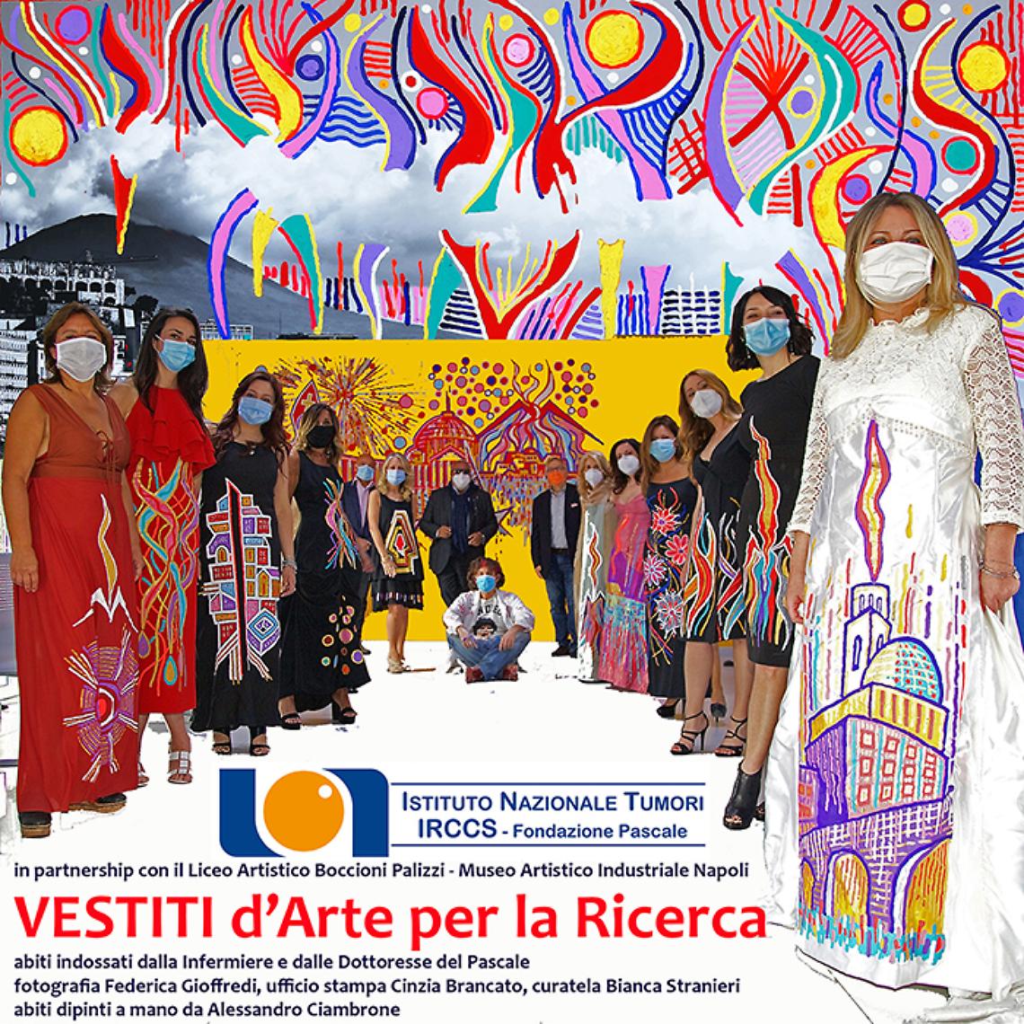 Vestiti d'arte, donne del Pascale modelle per la ricerca