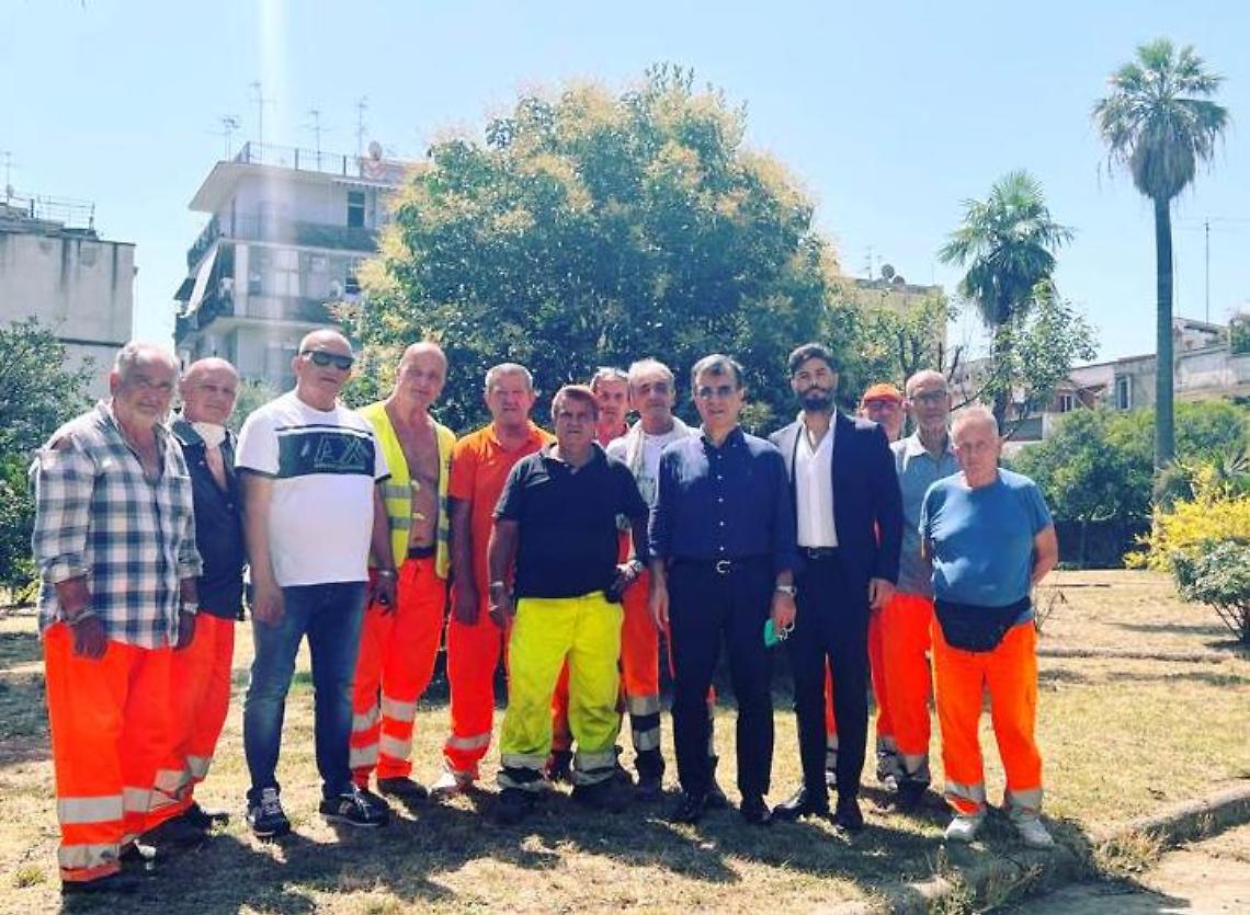 Napoli, via ai lavori nel Parco Re Ladislao