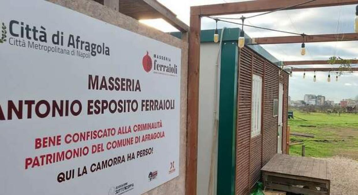 Beni confiscati, nuovo raid contro “Masseria Ferraioli" ad Afragola