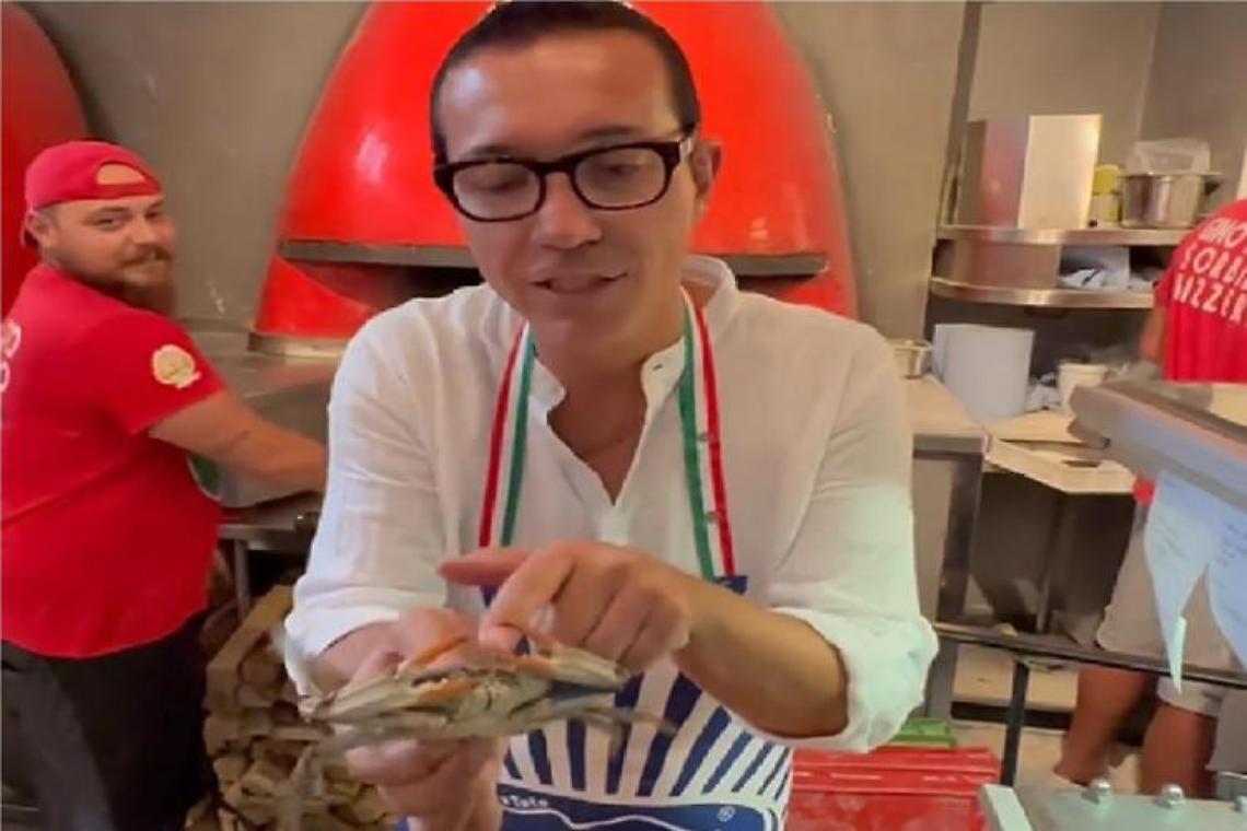 Granchio blu, arriva la nuova pizza “napoletana" di Gino Sorbillo