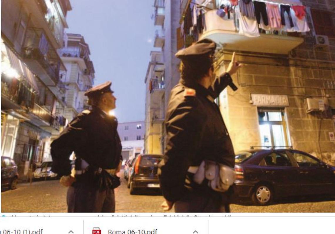 Droga col paniere: arrestato