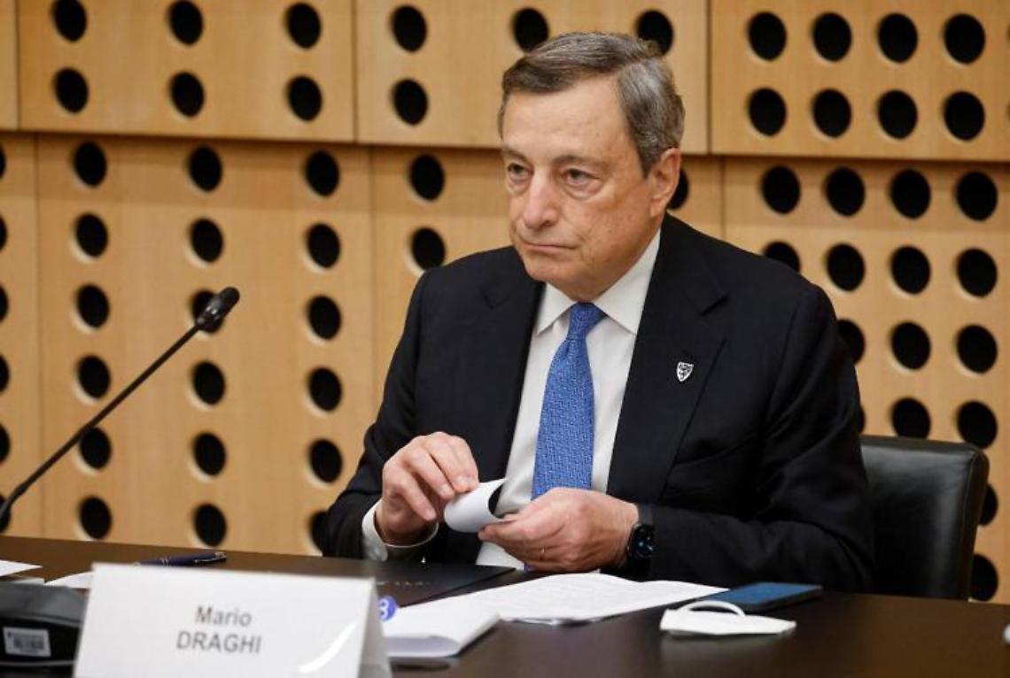 Draghi: «Questo governo non aumenta le tasse»