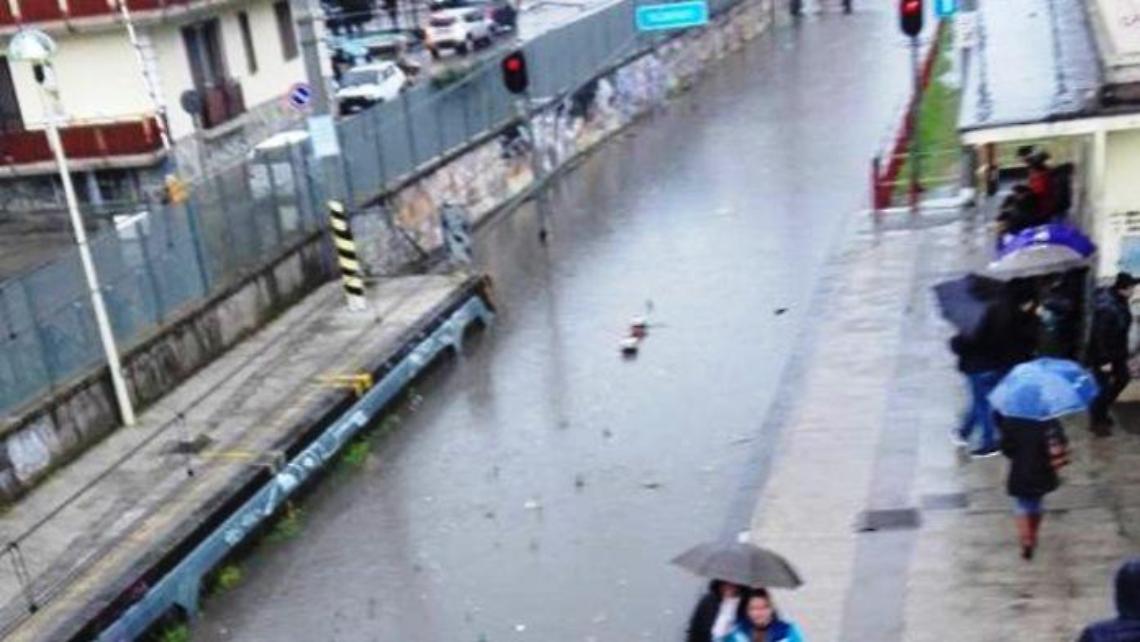 Stazione di Scafati allagata, Eav interrompe il servizio