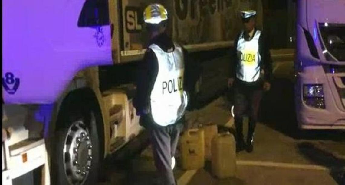 Rubavano gasolio dalle cisterne: 4 in manette