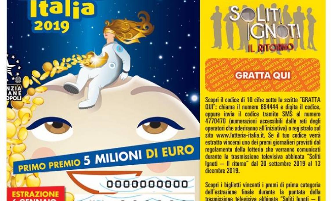 Lotteria Italia 2020, ecco tutti i biglietti vincenti