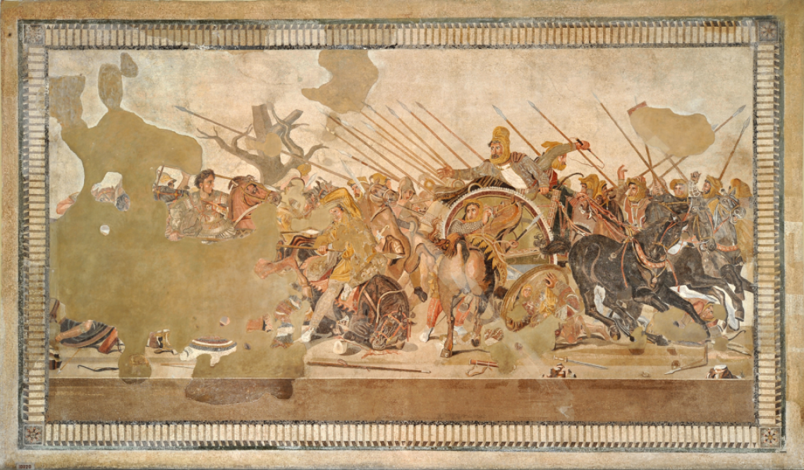 Museo Mann, parte il restauro del mosaico di Alessandro Magno