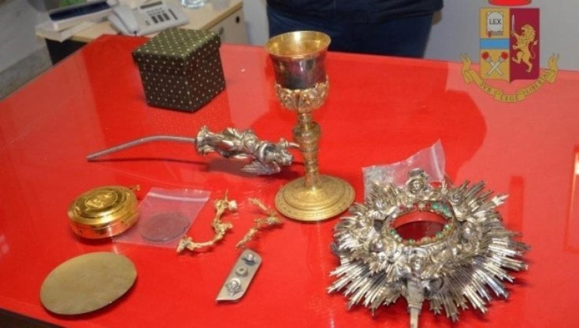 Furto sacrilego nel santuario, preso un 24enne