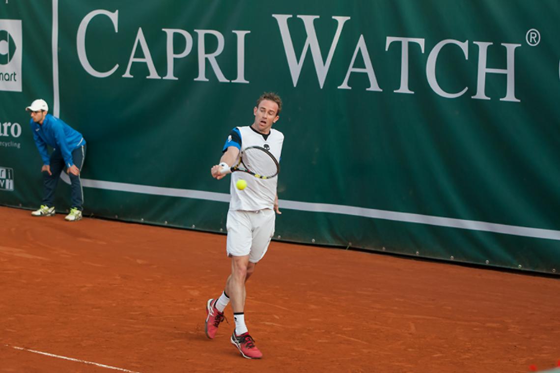 Tennis, Capri Watch Cup: <br>Volandri approda ai quarti