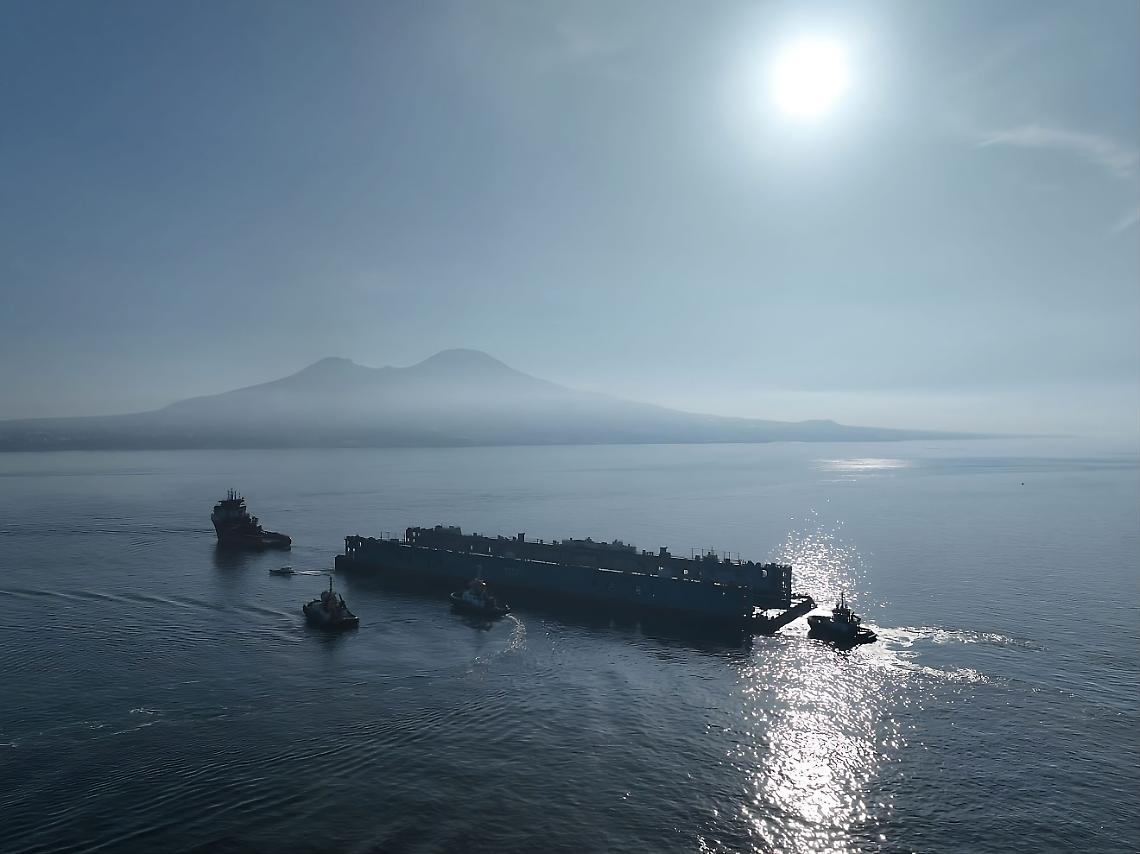 Nuovo bacino di carenaggio per grandi navi al Porto di Napoli