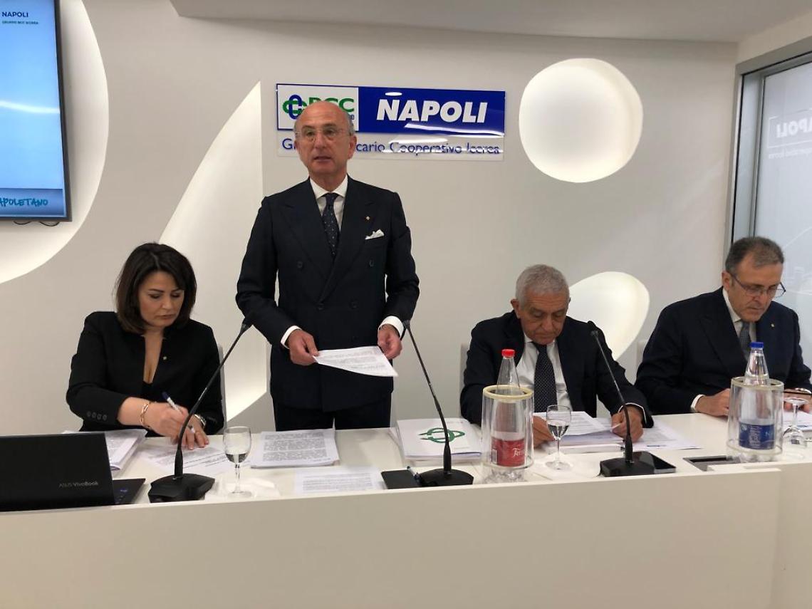 Bcc di Napoli, assemblea dei soci: bilancio in utile 
