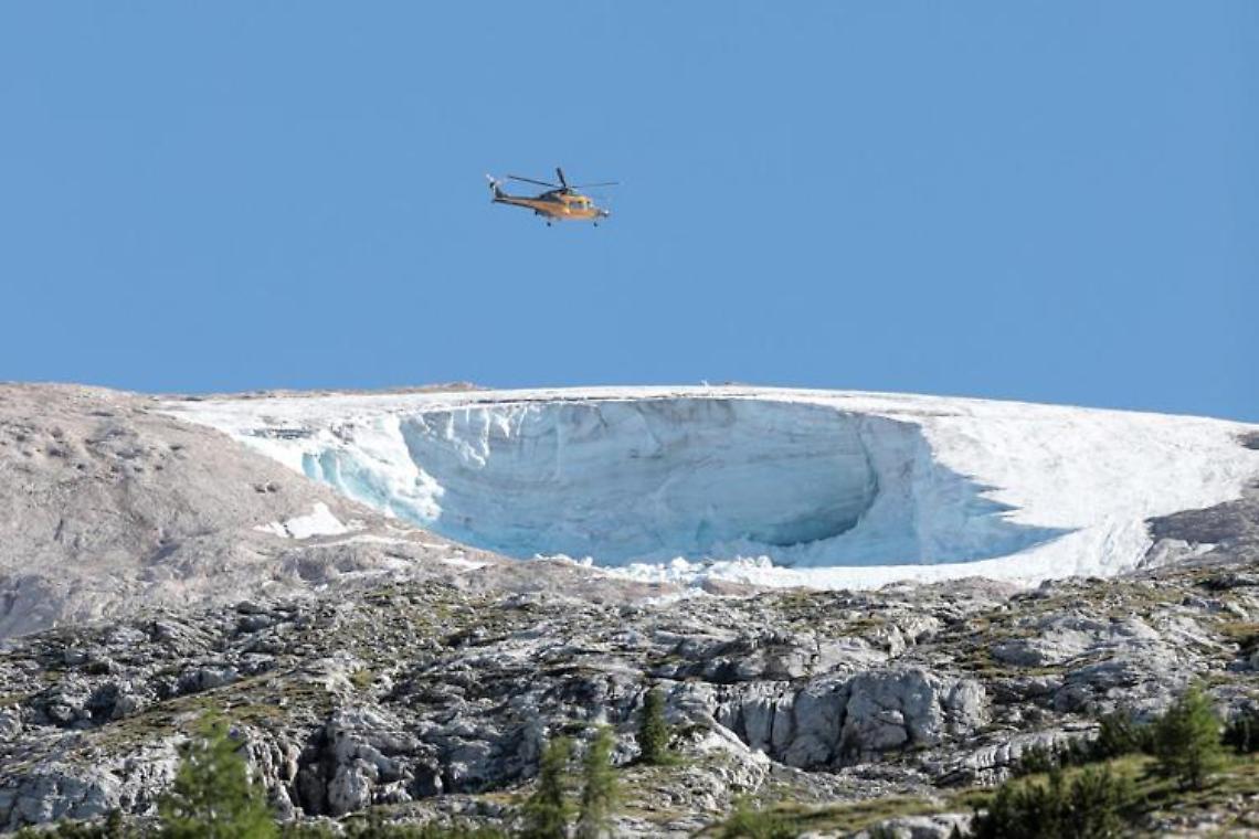 Marmolada, bilancio definitivo: otto morti e  tre dispersi