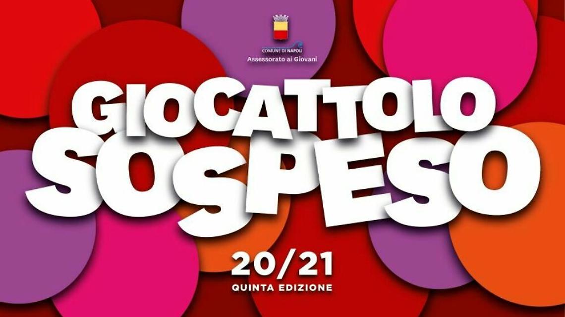 Giocattolo sospeso, parte la quinta edizione: testimonial Peppe Iodice