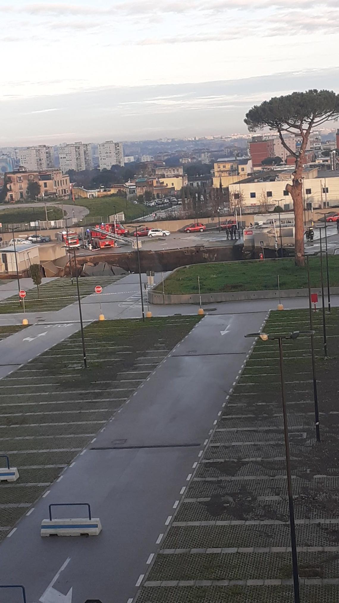 Napoli seconda città a rischio per voragini