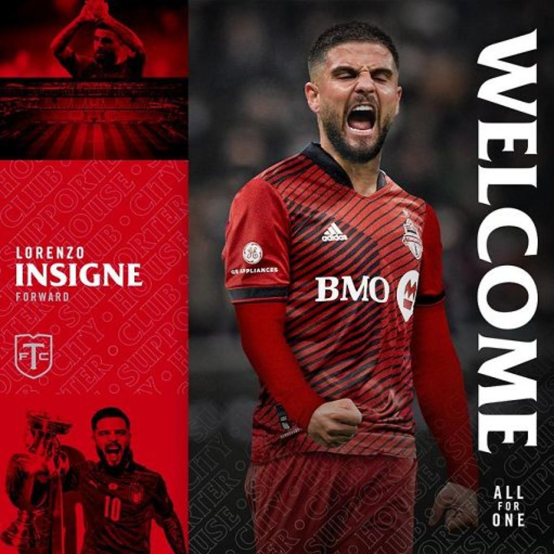 Ufficiale, Insigne a luglio al Toronto