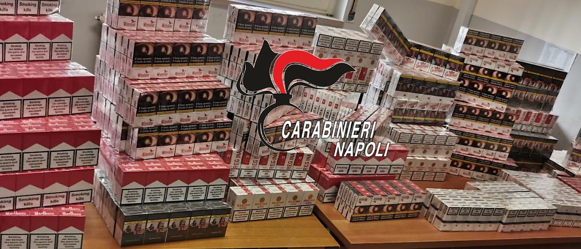 In casa oltre 2mila pacchetti di sigarette illegali, preso 42enne
