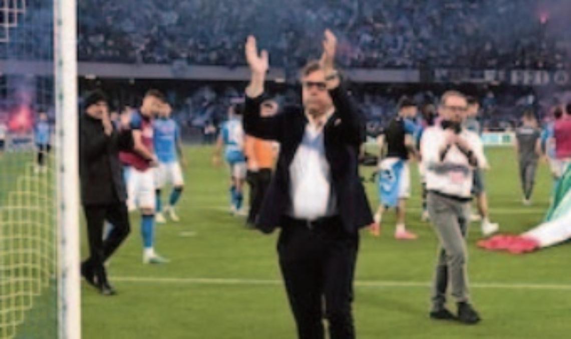Giuntoli, parole che sanno d'addio: «Sarà sempre un grande Napoli»
