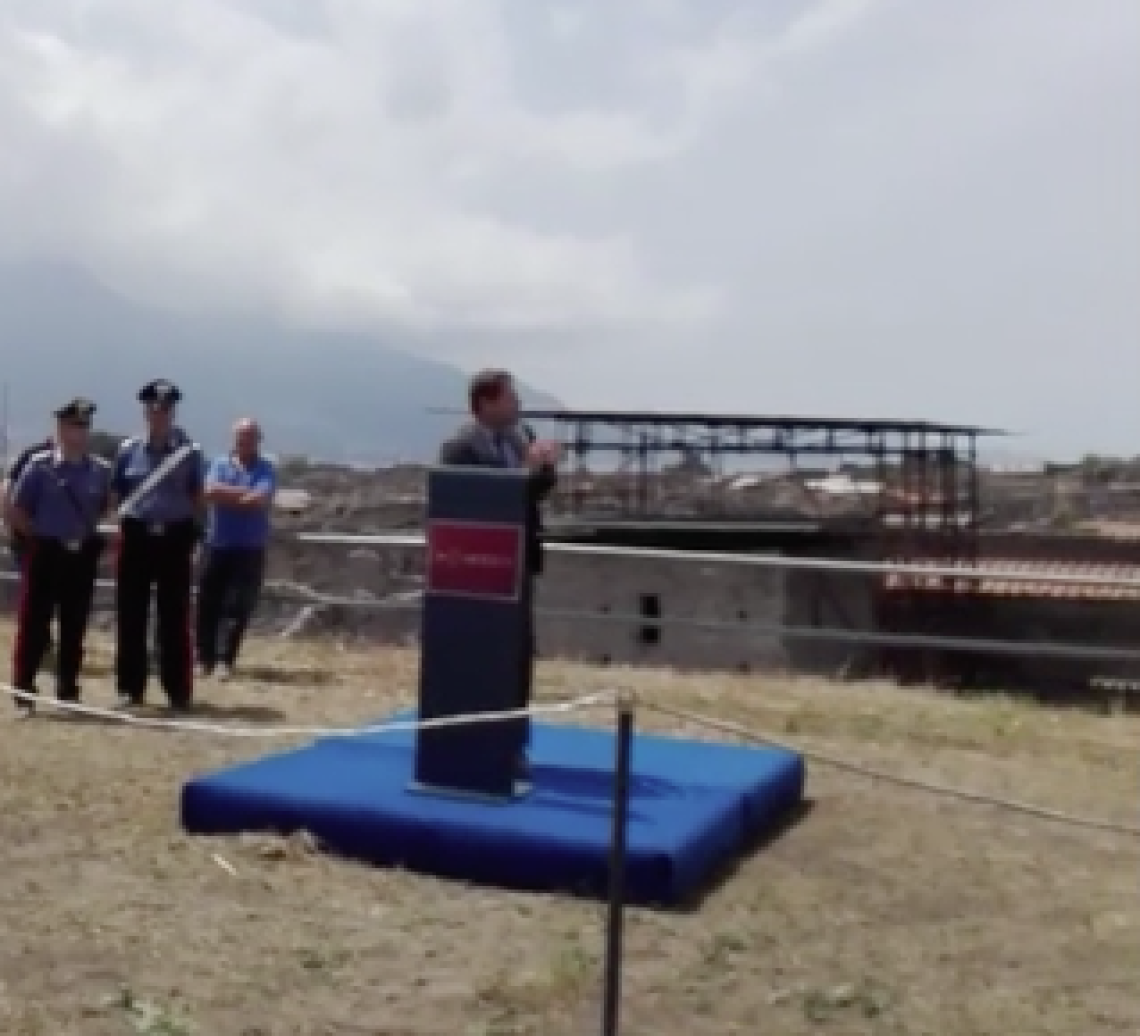 Bonisoli agli Scavi: Pompei eccellenza italiana, più soldi per la cultura