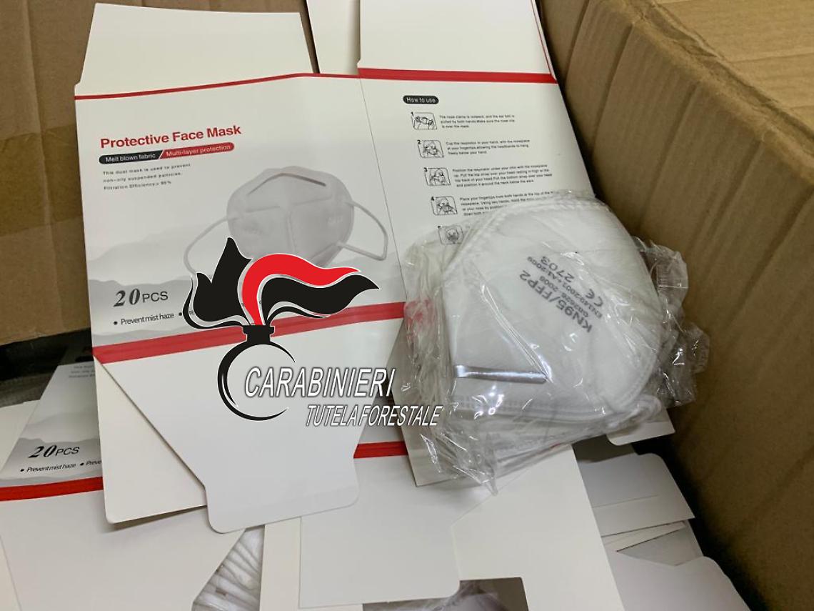 San Giovanni a Teduccio, 4mila mascherine sequestrate