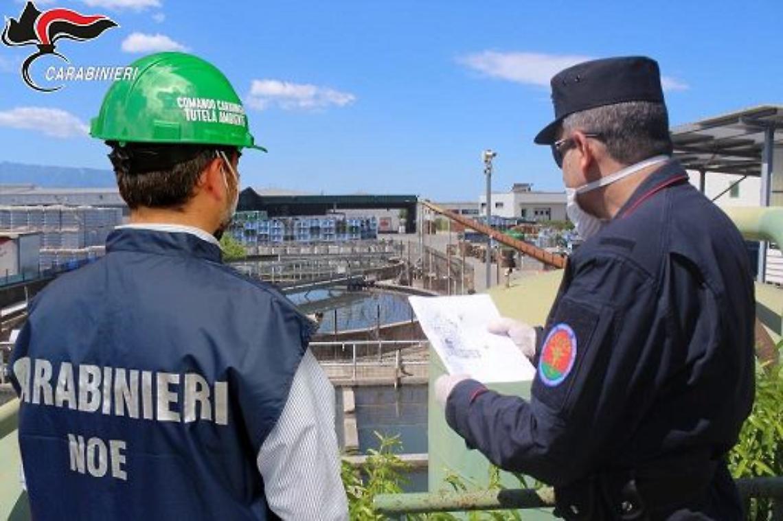 Fiume Sarno, sequestri e 50 denunciati