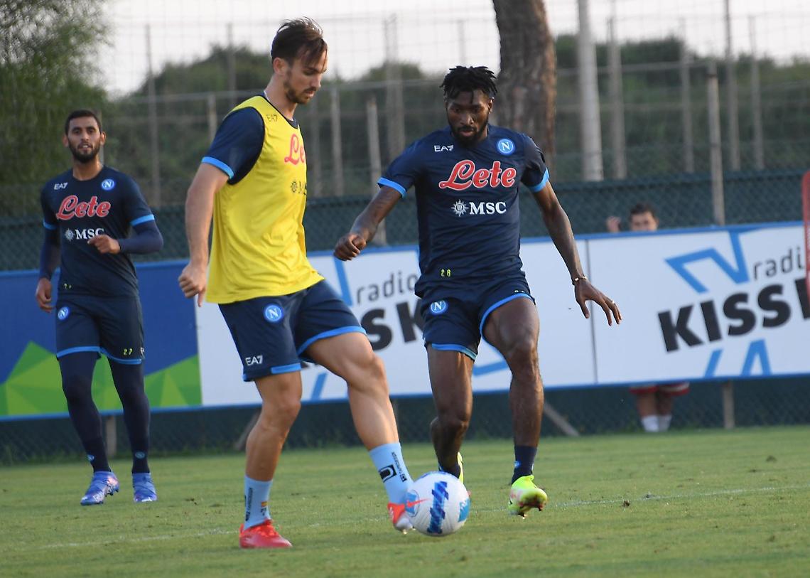 Napoli: primo giorno di Anguissa, dubbio Zielinski, Lobotka ko