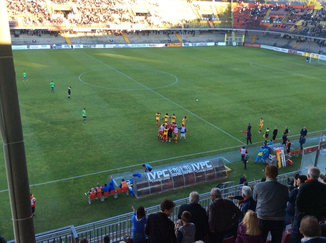 Benevento, la firma di Mattera sul derby