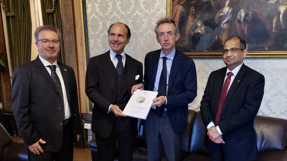 Manfredi incontra delegazione diplomatica dello Sri Lanka