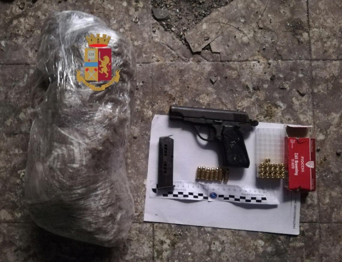 Porta Nolana: sequestrate armi, munizioni e droga