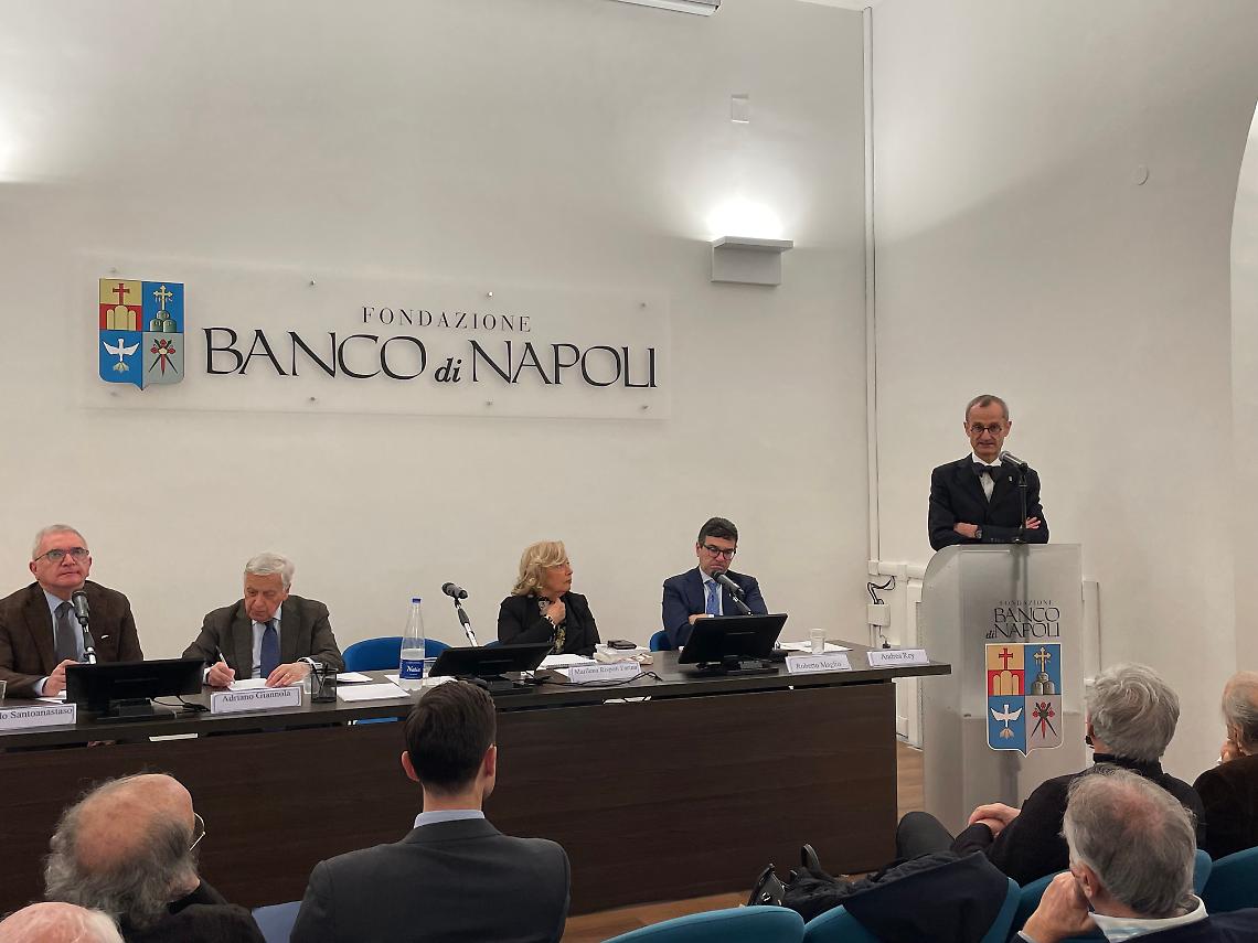 “La scomparsa del Banco di Napoli", presentazione a Palazzo Ricca del libro di Andrea Rey 