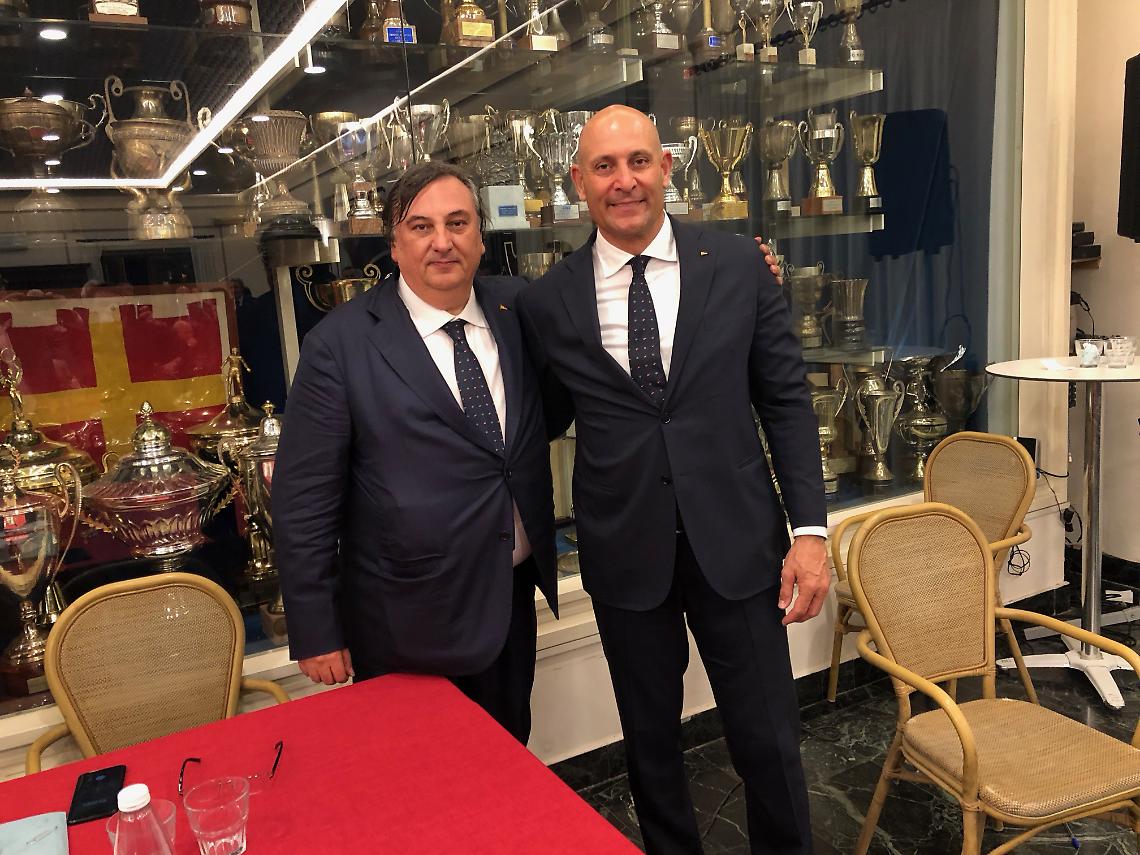 Achille Ventura riconfermato presidente del Circolo Canottieri Napoli