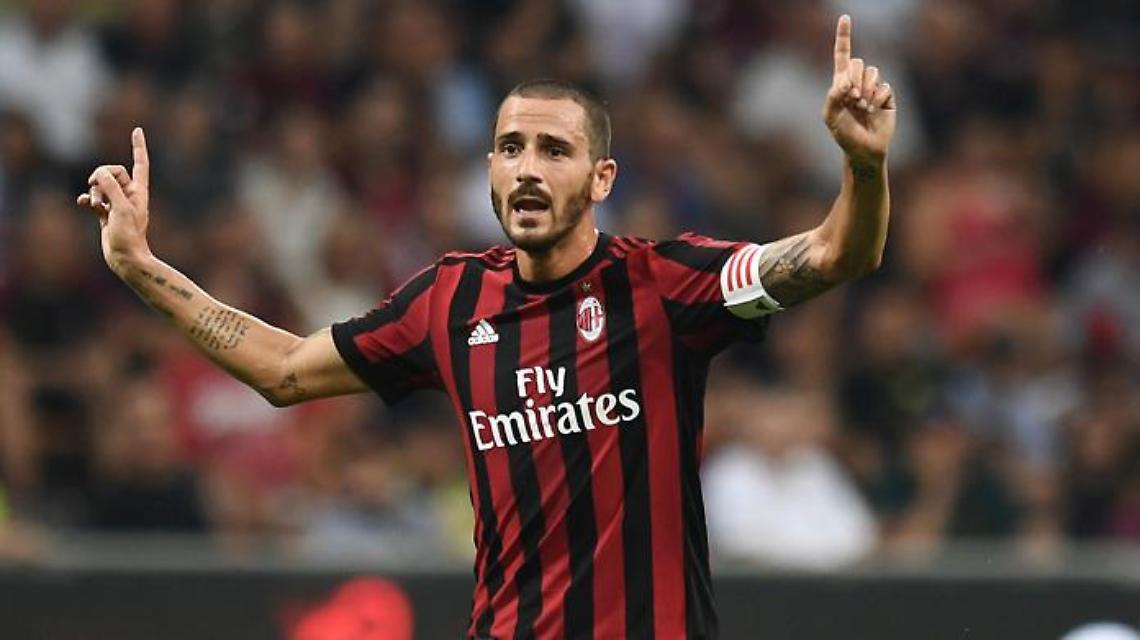 Milan, contro il Napoli non ci sarà lo squalificato Bonucci